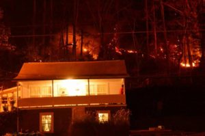 Harlan County, KY wildfires 11/19/2016